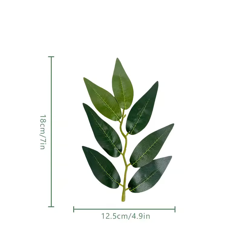 Feuillage Artificiel de Saule et d'Eucalyptus pour Décoration et Créations DIY