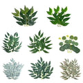 Feuillage Artificiel de Saule et d'Eucalyptus pour Décoration et Créations DIY