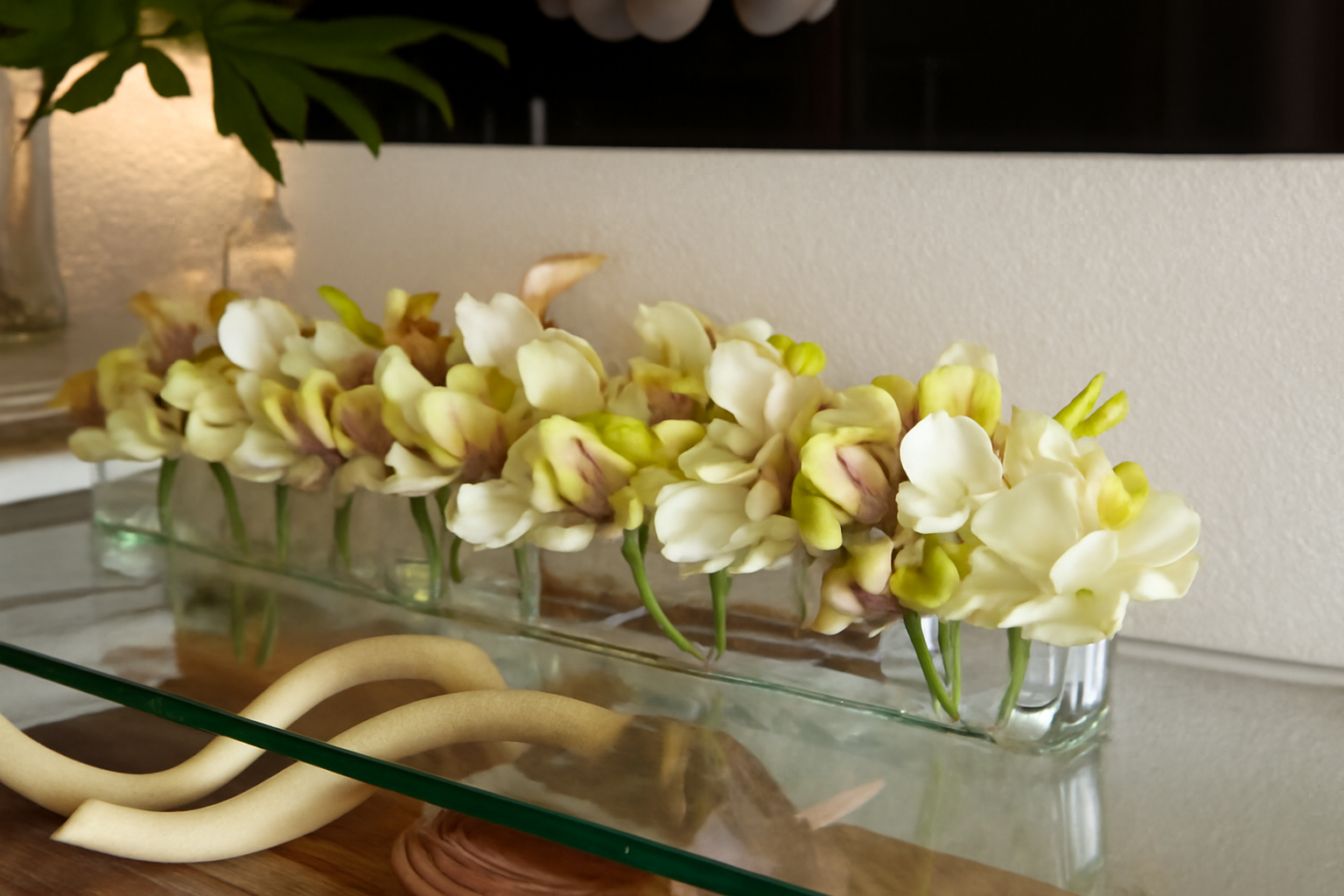 Cache-pot Décoratif | Signature Deauville, blanc