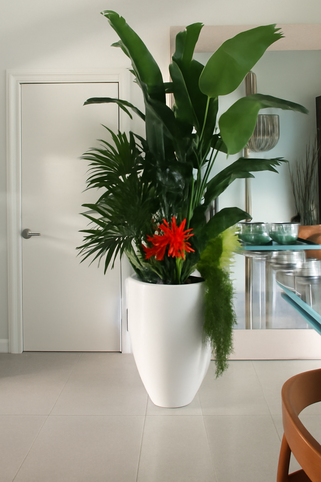 Oiseau de Paradis — Collection Riviera, blanc brillant