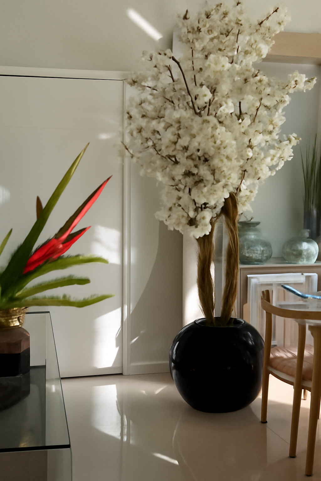 Cerisier en Fleurs — Collection Aquitaine, noir brillant