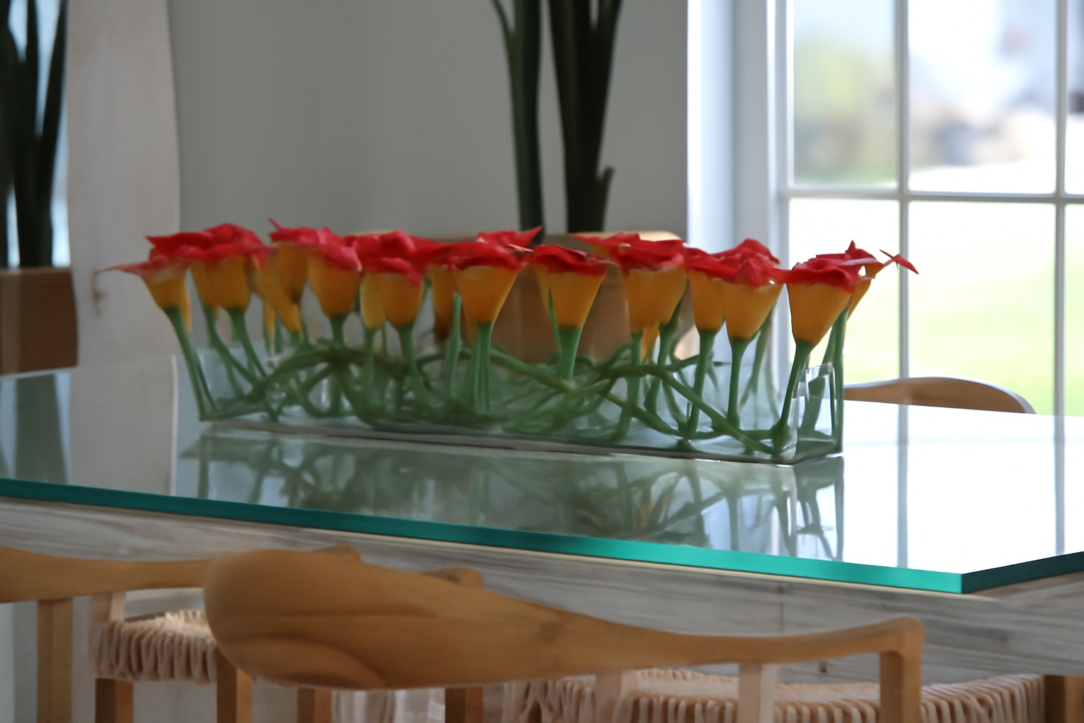 Arum Blanc 91 cm | Signature Chamonix