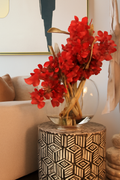 Orchidée Cymbidium | Signature Cannes, rouge