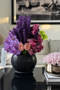 Orchidée Vanda | Signature Cannes, noir